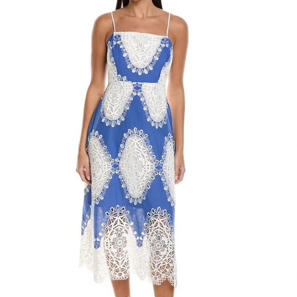 Johnny Was crocheted THALISA DRESS NWT - Picture 2 of 9